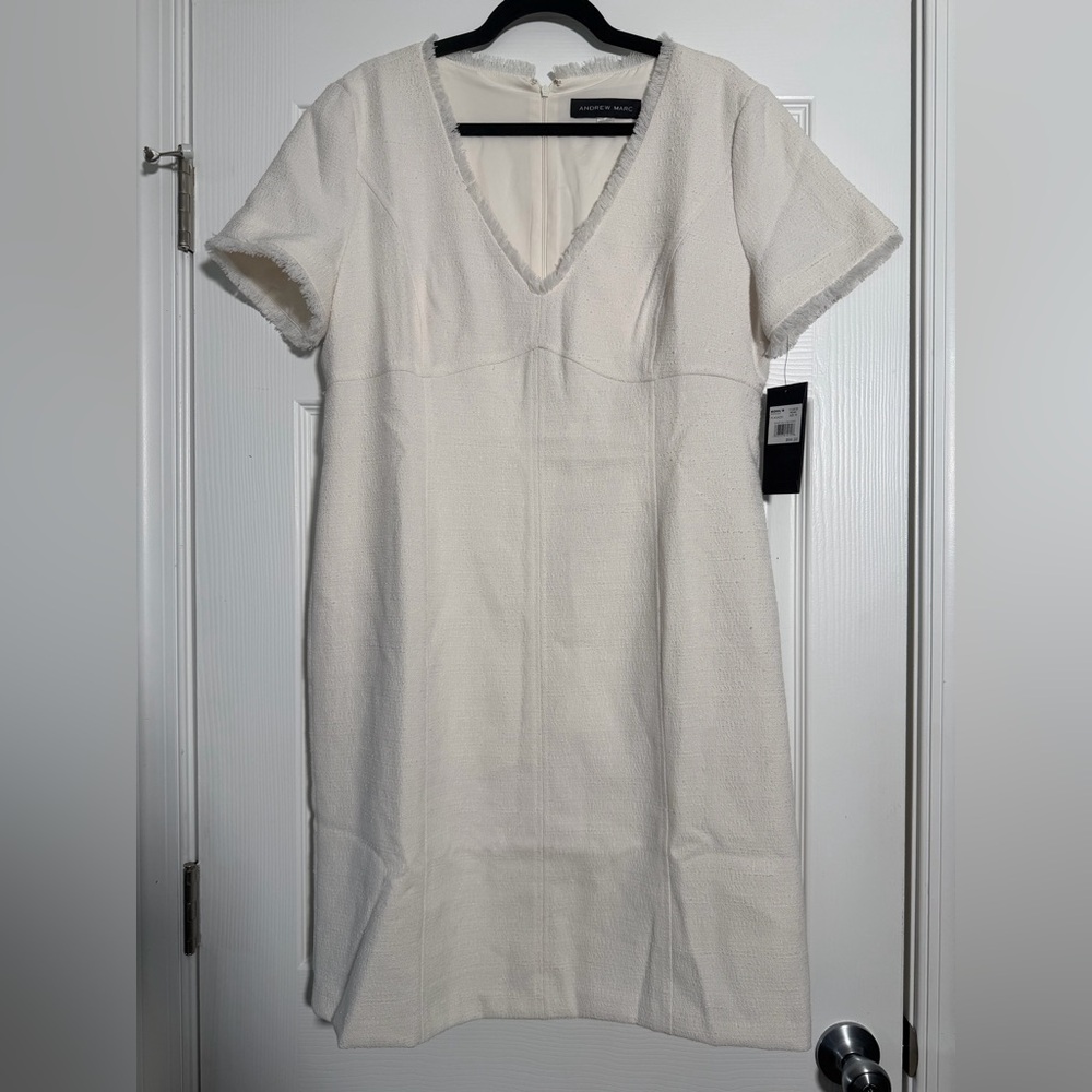 Andrew Marc White Bachelorette Bridal Dress
